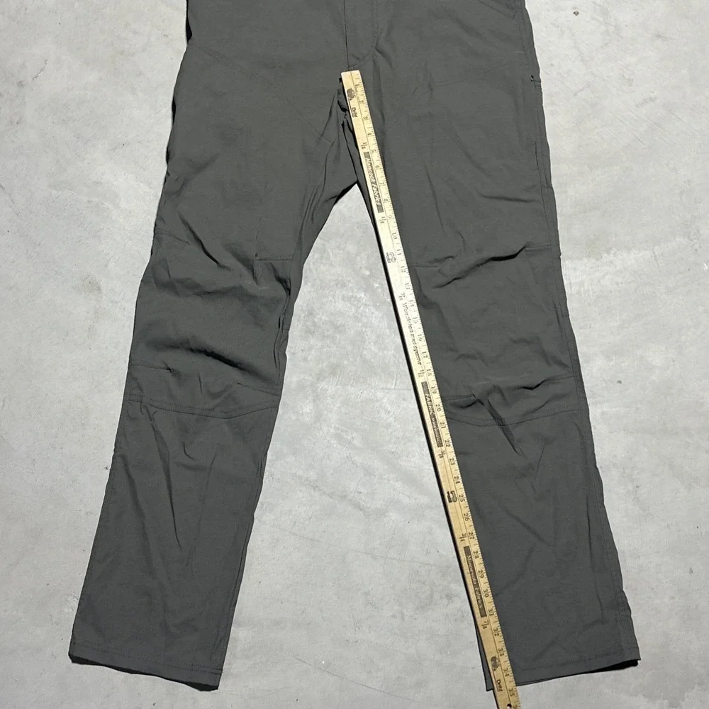 Kuhl Pants Men's SZ 34x34 Grey Stretch Hiking Outdoor Travel Performance Light